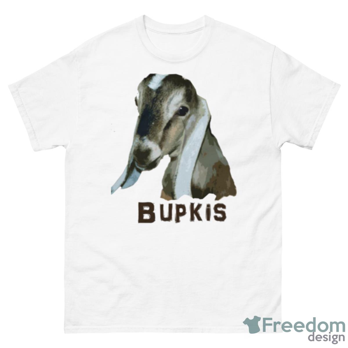 Bupkis Baby Goat Shirt - 500 Men’s Classic Tee Gildan