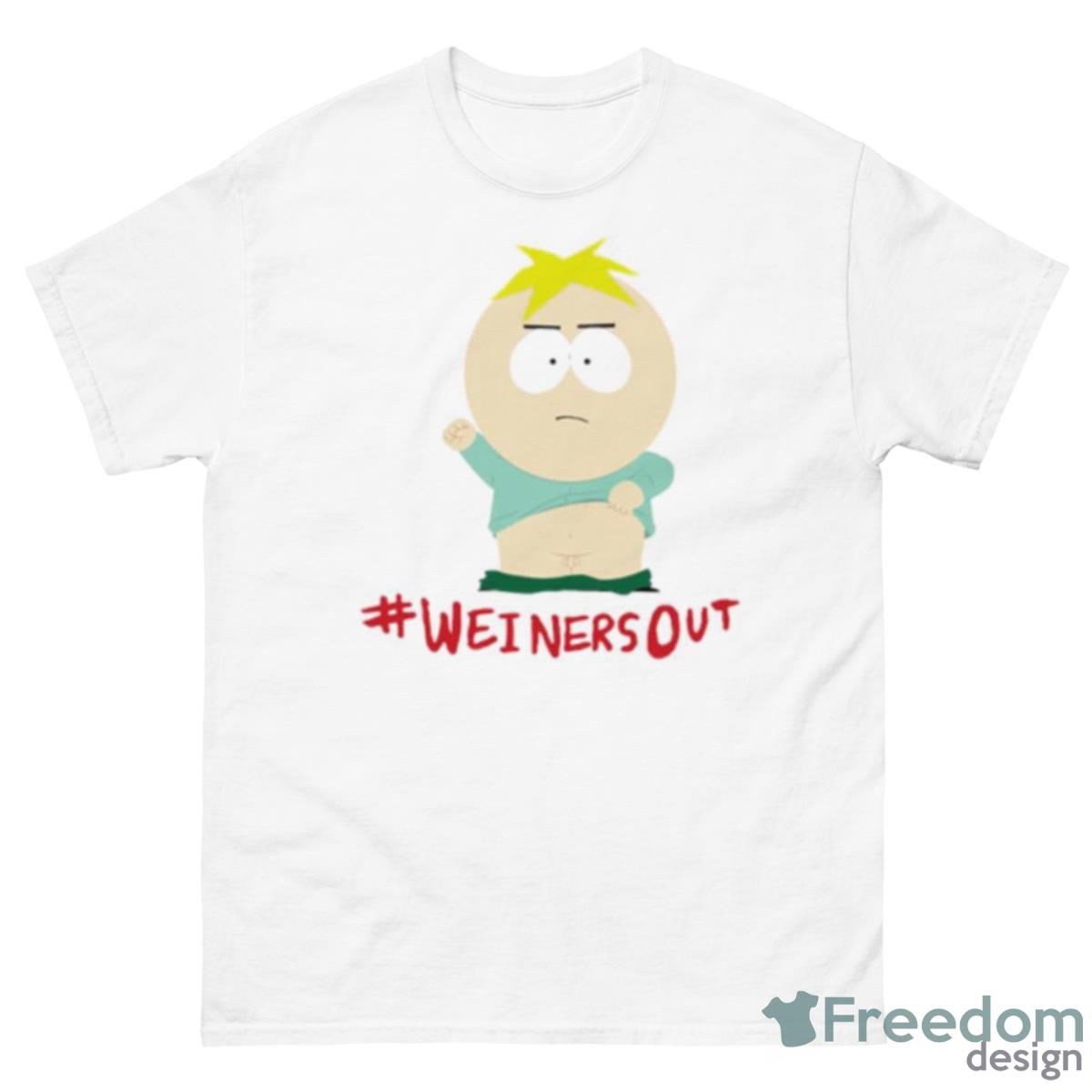 Butters South Park Weiners Out Shirt - 500 Men’s Classic Tee Gildan