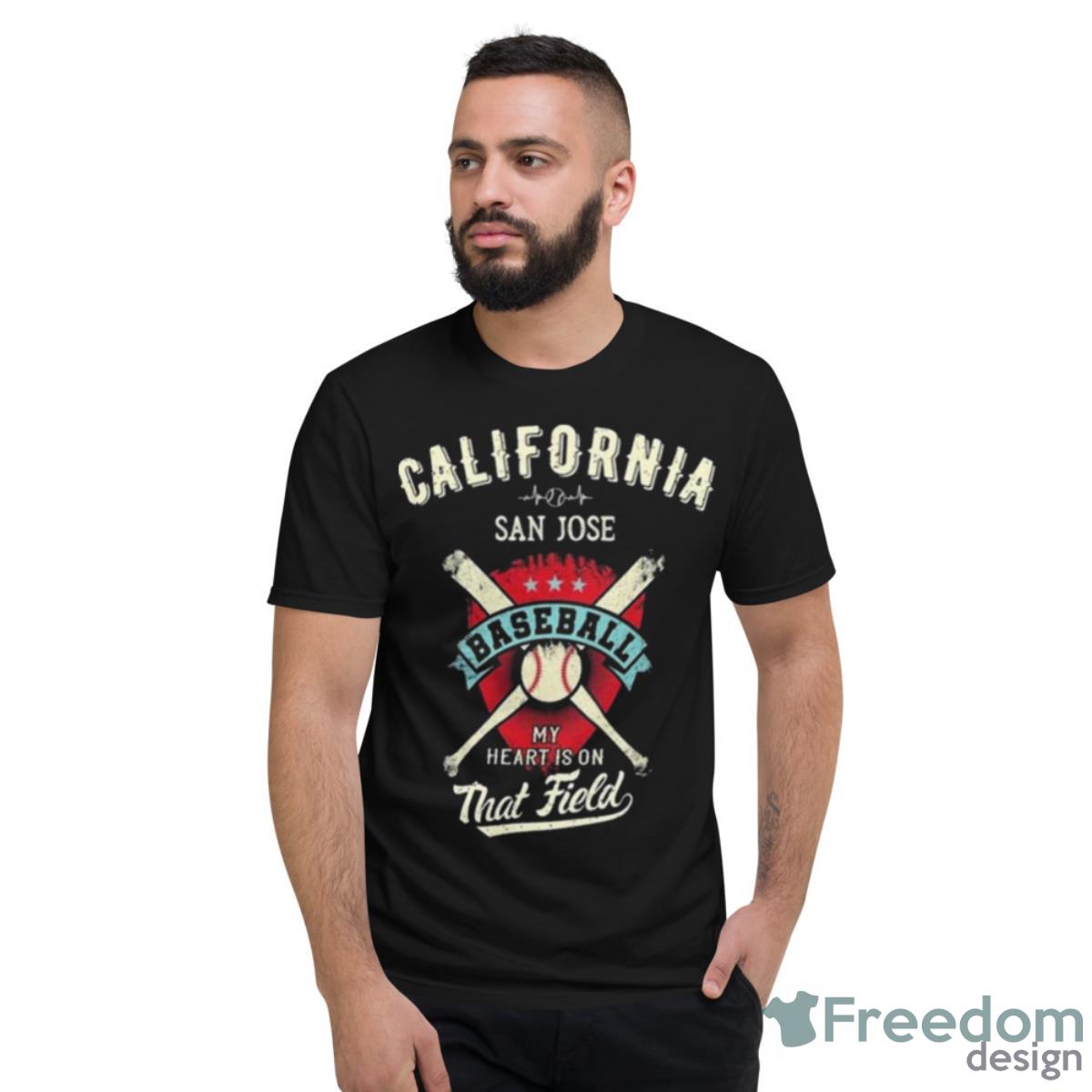 California San Jose Baseball 90s Vintage Shirt - Short Sleeve T-Shirt