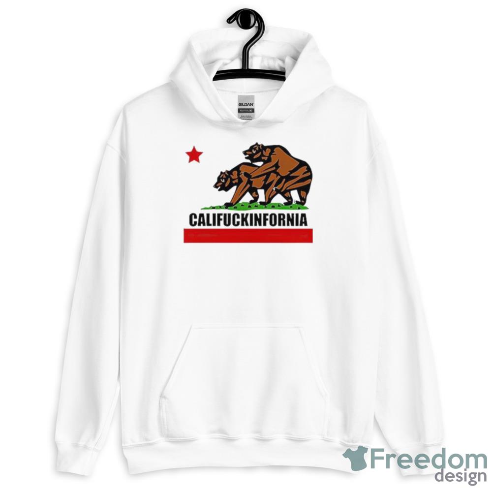 Califuckinfornia California Bear Fucking Long Sleeves T Shirt - Unisex Heavy Blend Crewneck Sweatshirt