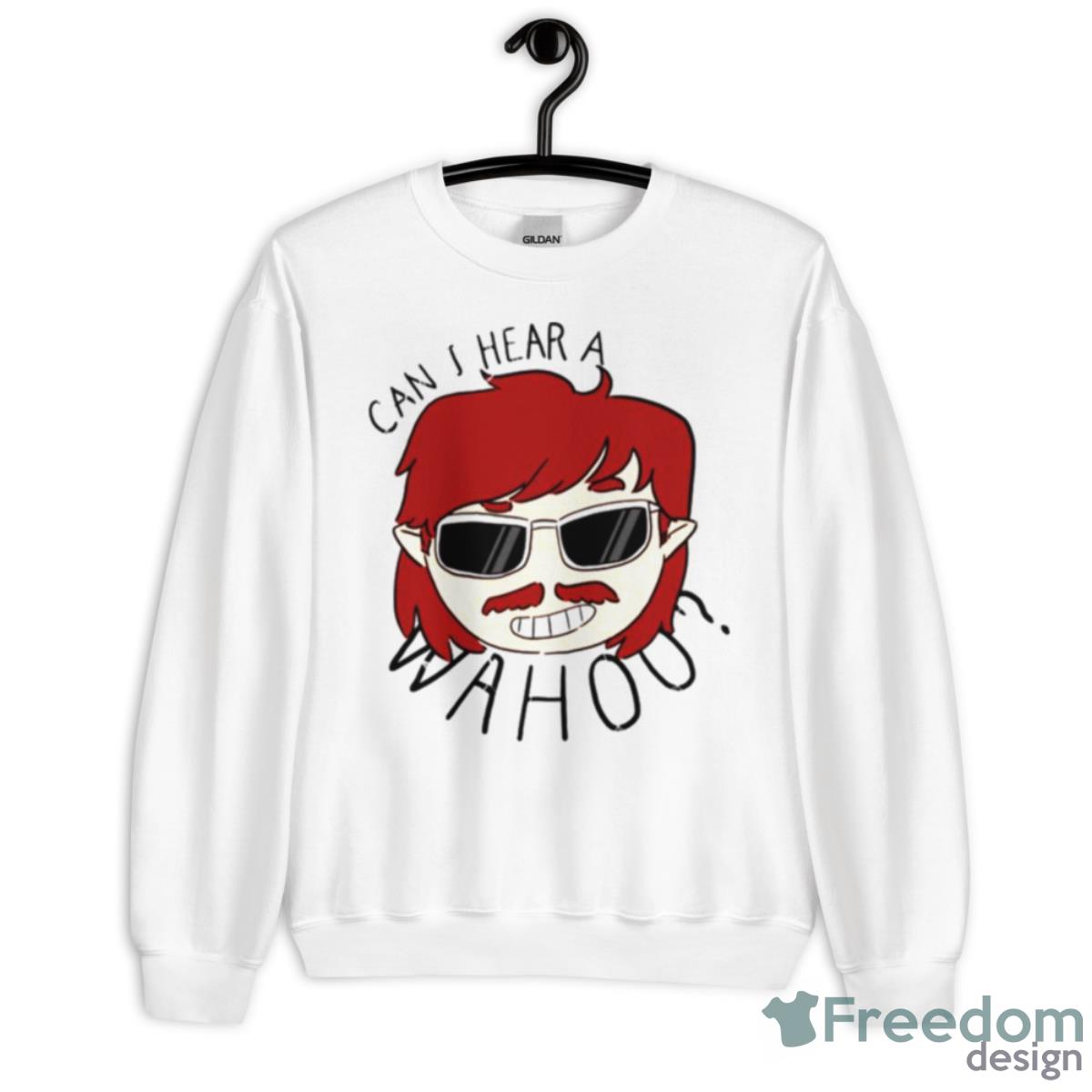 Can I Hear A Wahoo Good Omens Shirt - Unisex Heavy Blend Crewneck Sweatshirt