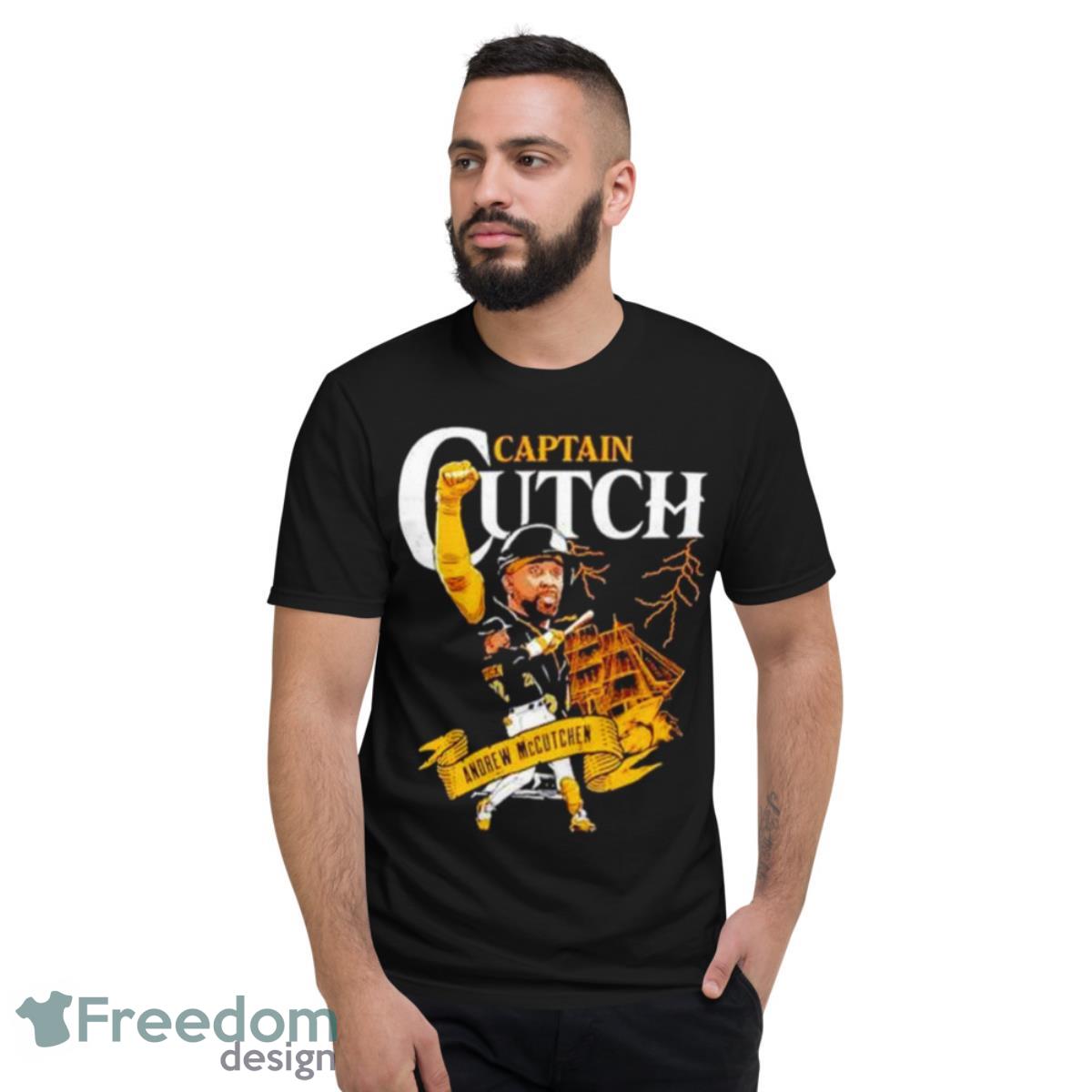 Captain Cutch Andrew McCutchen Pittsburgh Pirates Shirt - Short Sleeve T-Shirt