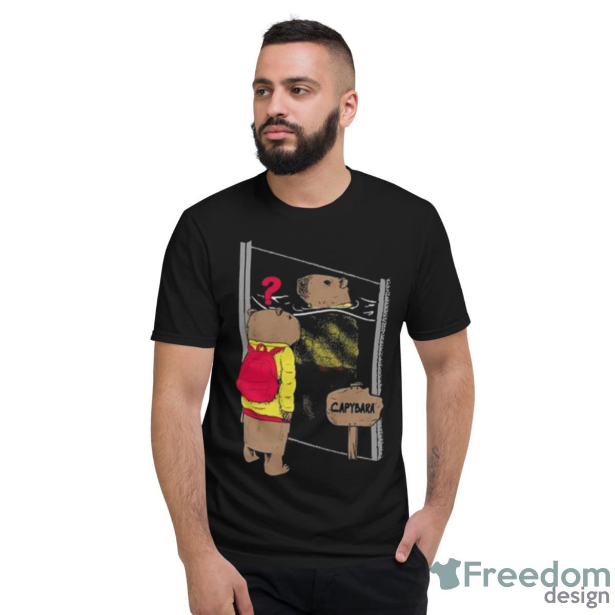 Capybara Man New Shirt - Short Sleeve T-Shirt