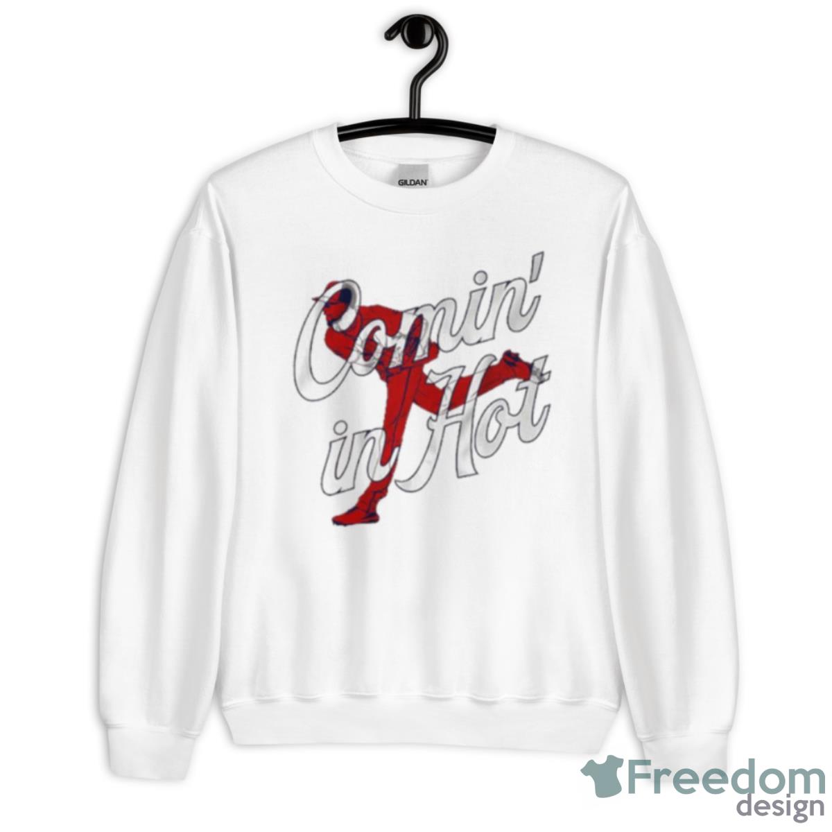 Carl Edwards Jr Comin’ In Hot Shirt - Unisex Heavy Blend Crewneck Sweatshirt