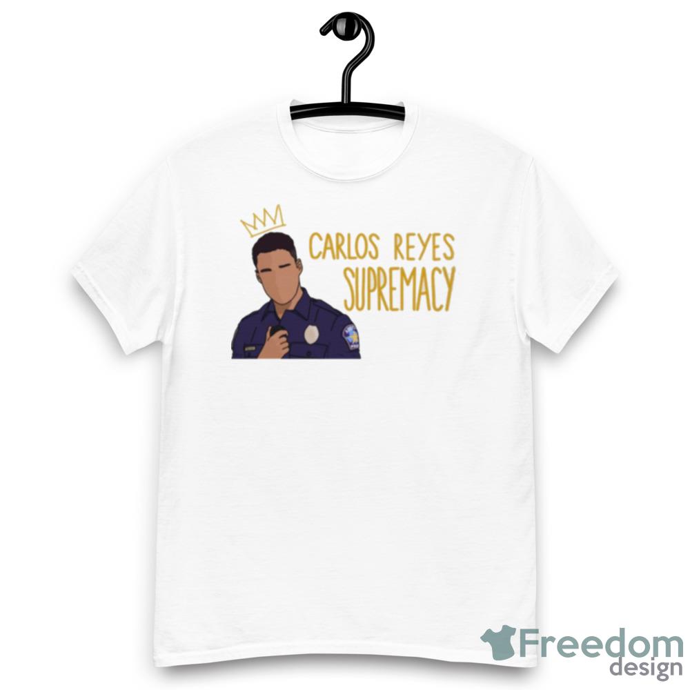 Carlos Reyes Supremacy 911 Lone Star Design Shirt - Men’s Classic Tee Gildan 5000 Carlos Reyes Supremacy 911 Lone Star Design Shirt - Men’s Classic Tee Gildan 5000