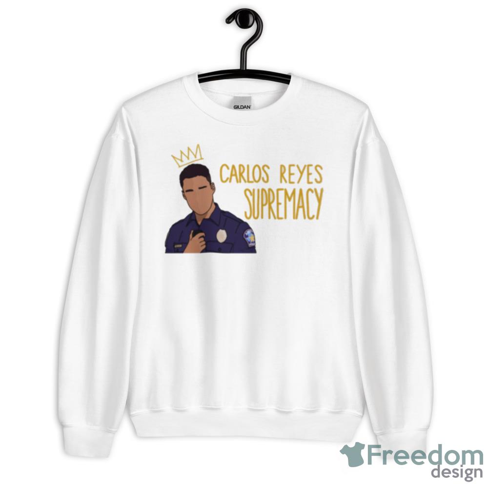 Carlos Reyes Supremacy 911 Lone Star Design Shirt - 18000 Unisex Heavy Blend Crewneck Sweatshirt Carlos Reyes Supremacy 911 Lone Star Design Shirt - 18000 Unisex Heavy Blend Crewneck Sweatshirt