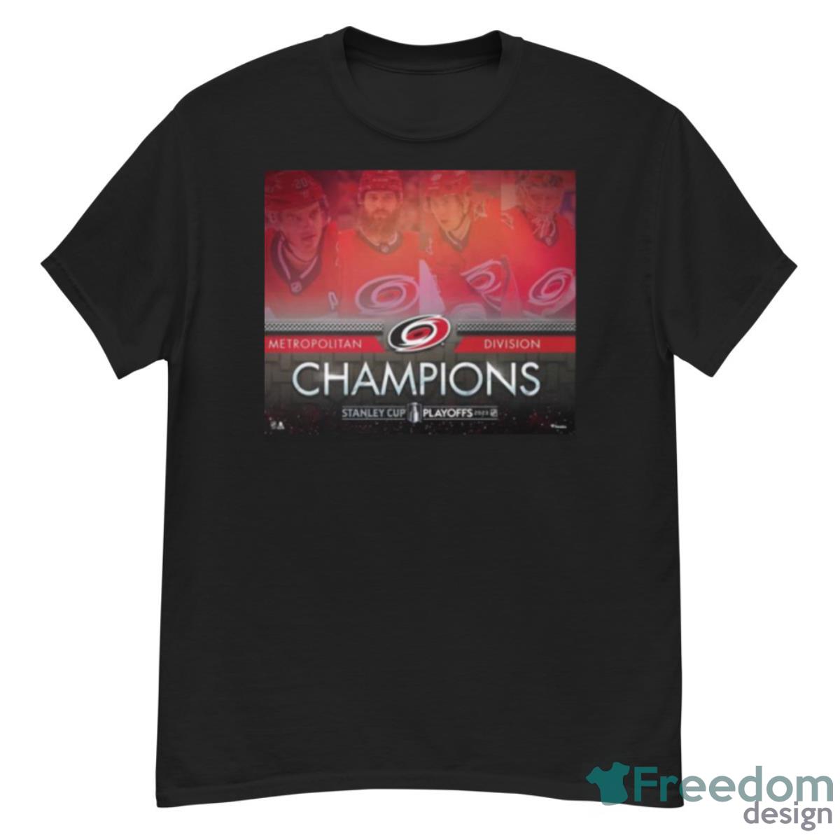 Carolina Hurricanes Authentic 2023 Metropolitan Division Champions Shirt - G500 Men’s Classic T-Shirt