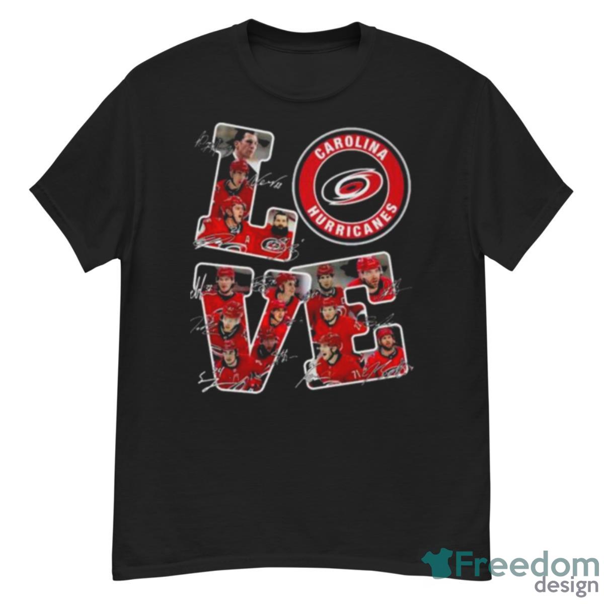 Carolina Hurricanes Players Love Signatures Shirt - G500 Men’s Classic T-Shirt