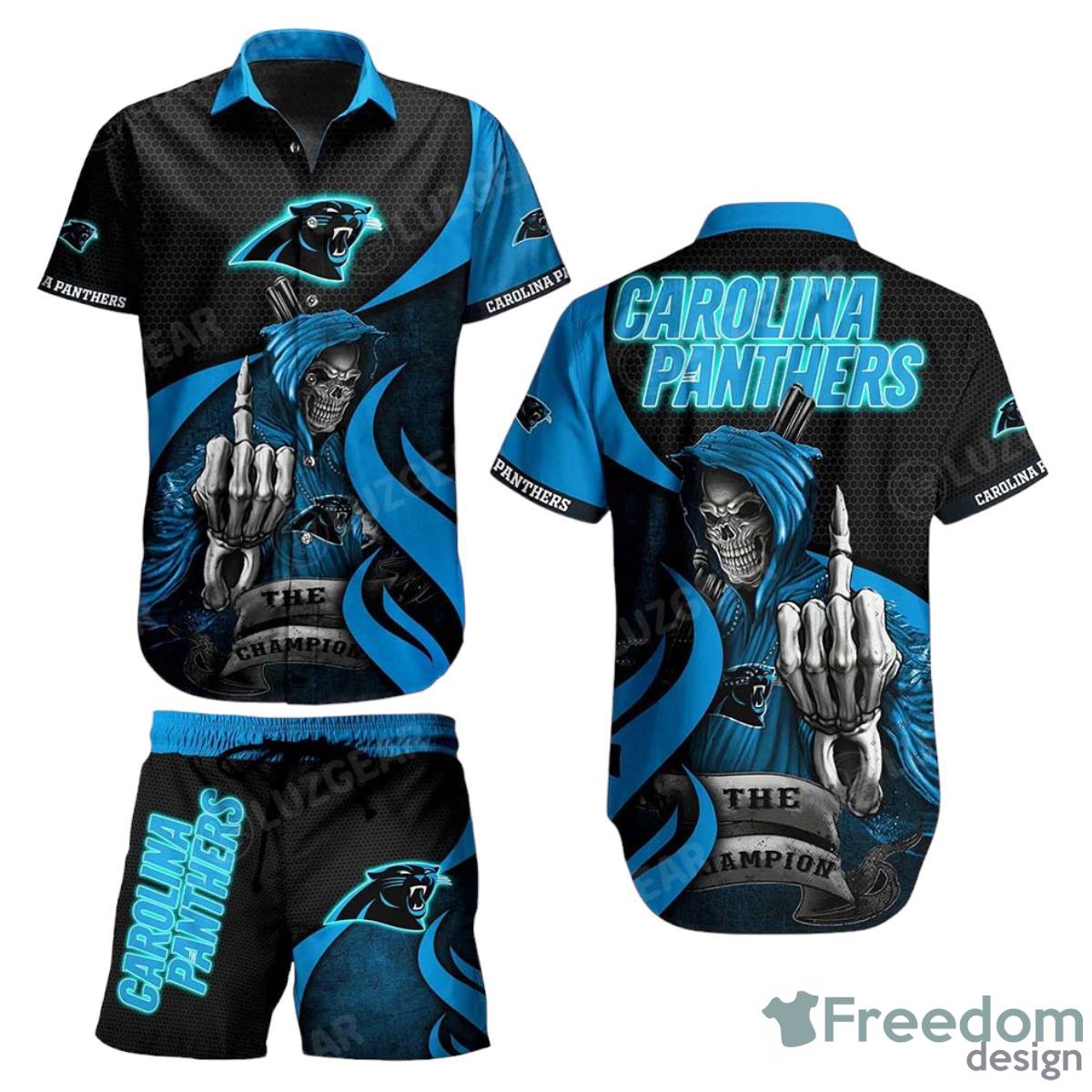 Carolina Panthers NFL Football Hawaiian Shirt And Short Graphic Summer The Champion Gift For Men Women Product Photo 1