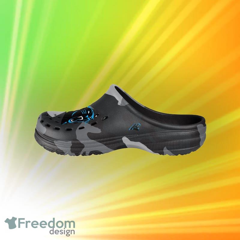 Carolina Panthers NFL For Men And Women Tonal Camo Clog Shoes - Carolina Panthers NFL Mens Tonal Camo Clog_2