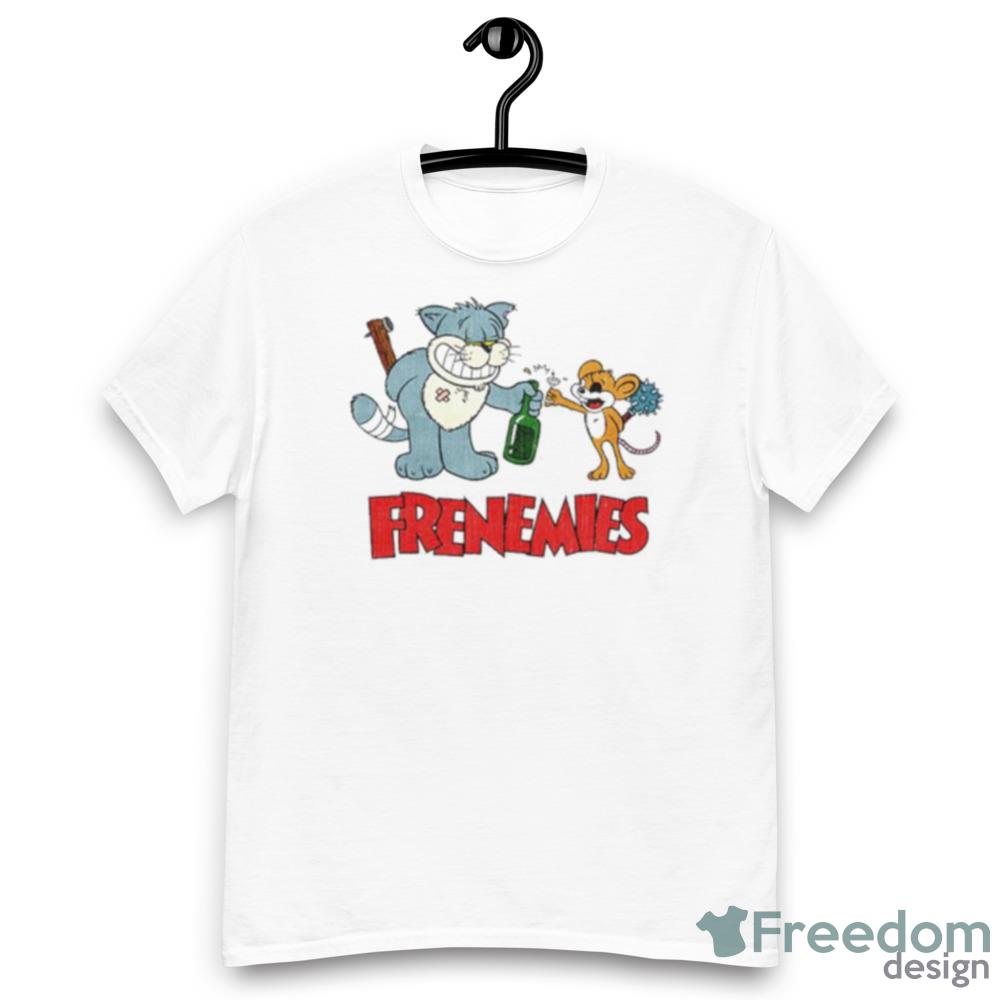 Cat And Rat Frenemies Shirt - Unisex Heavy Blend Hooded Sweatshirt Cat And Rat Frenemies Shirt - Unisex Heavy Blend Hooded Sweatshirt