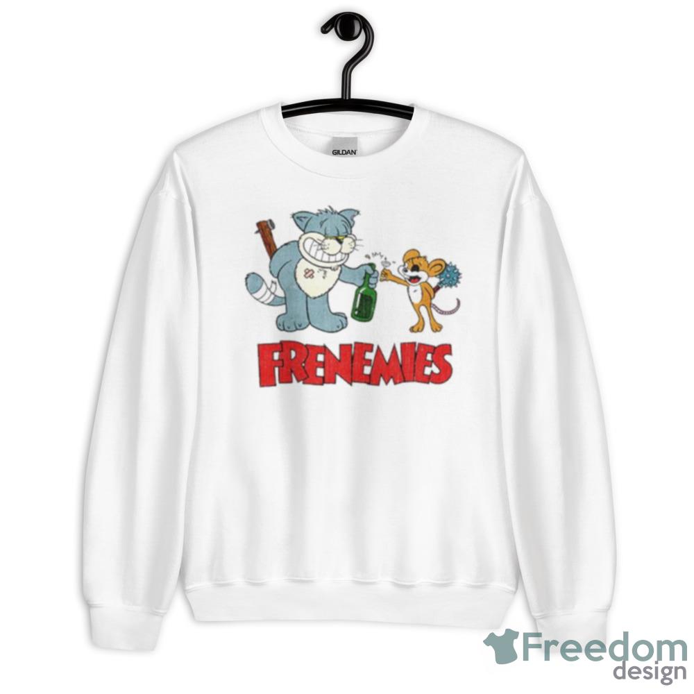 Cat And Rat Frenemies Shirt - 500 Men’s Classic Tee Gildan