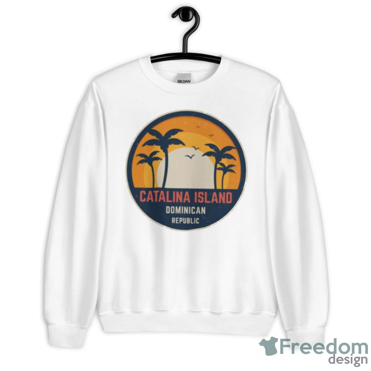 Catalina Island Dominican Republic Shirt - Unisex Heavy Blend Crewneck Sweatshirt