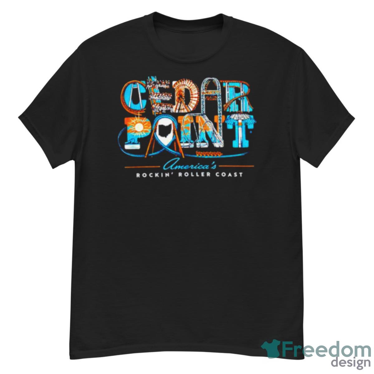 Cedar Point America’s Rockin’ Roller Coast T Shirt - G500 Men’s Classic T-Shirt