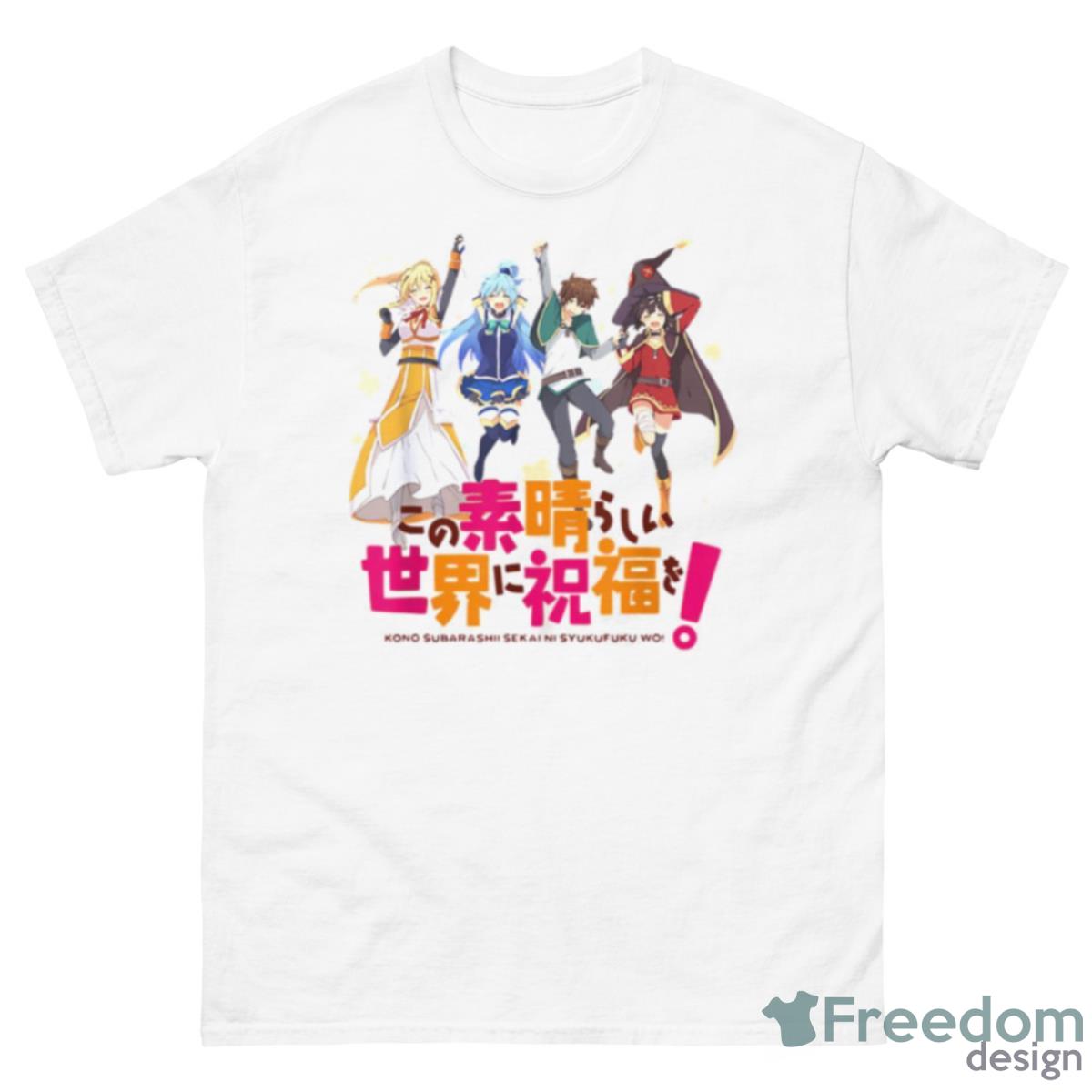 Celebrating Konosuba Artwork Shirt - 500 Men’s Classic Tee Gildan