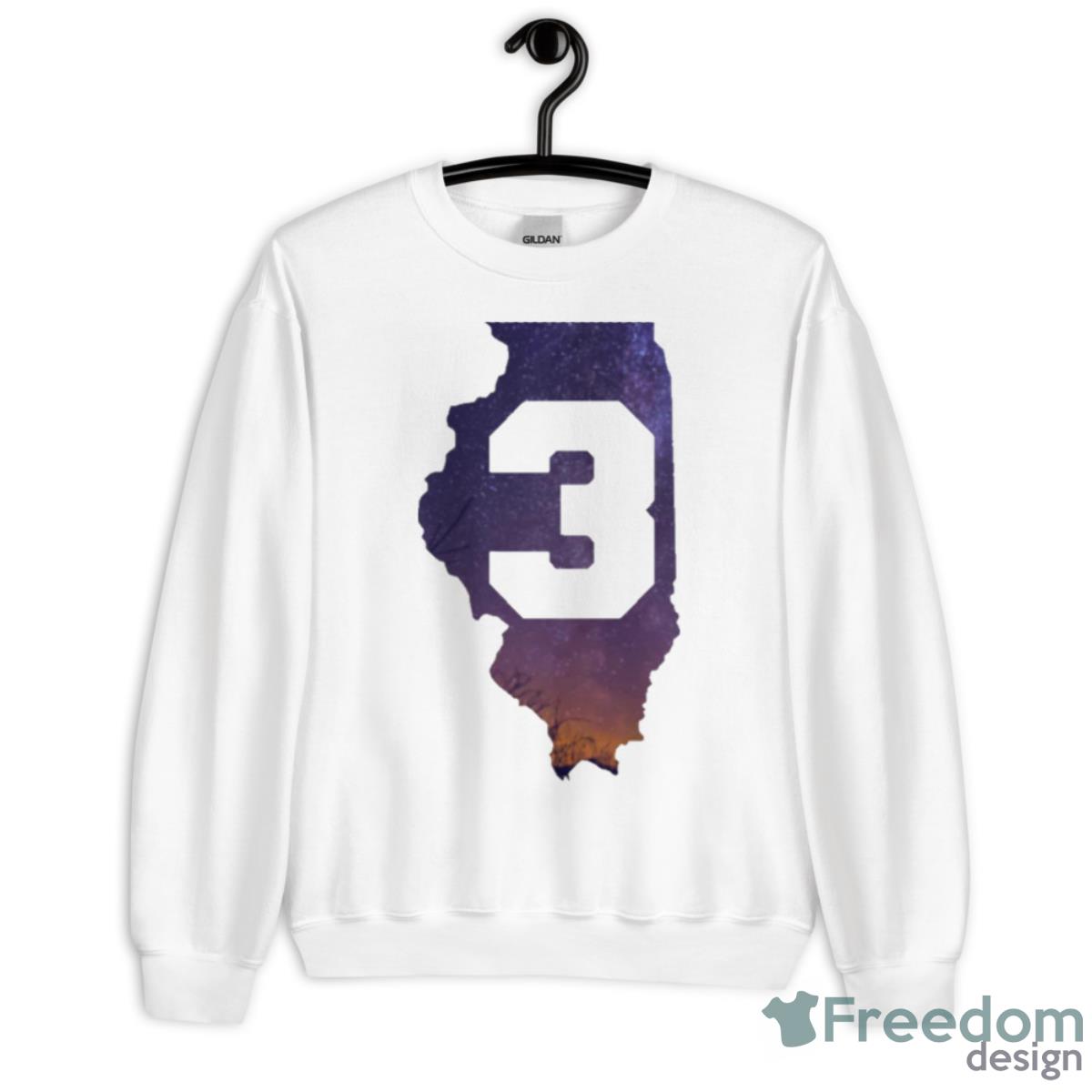 Chance The Rapper 3 State Shirt - Unisex Heavy Blend Crewneck Sweatshirt