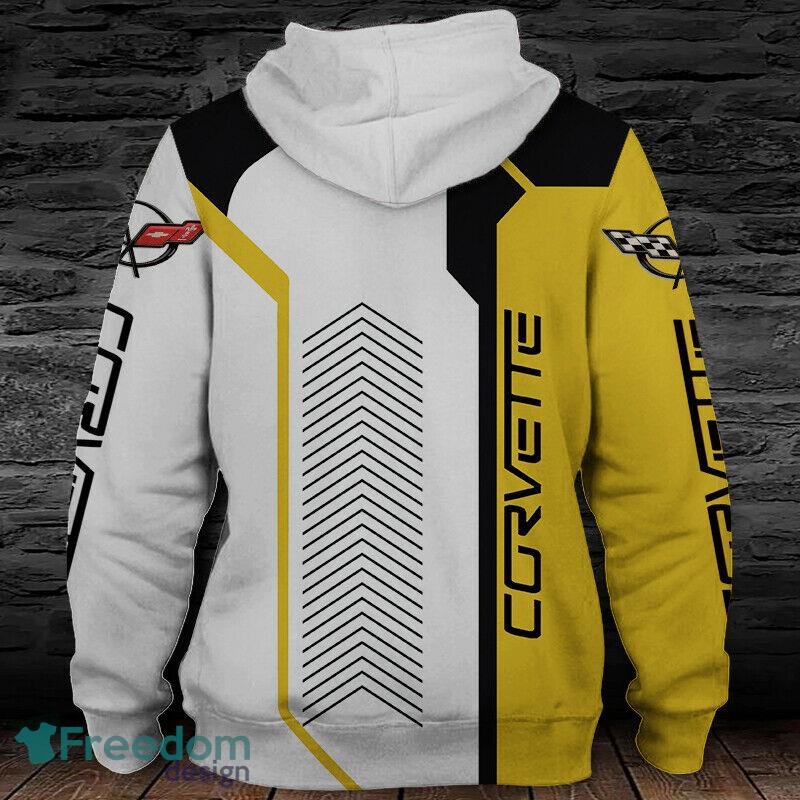 Corvette hoodie outlet yellow