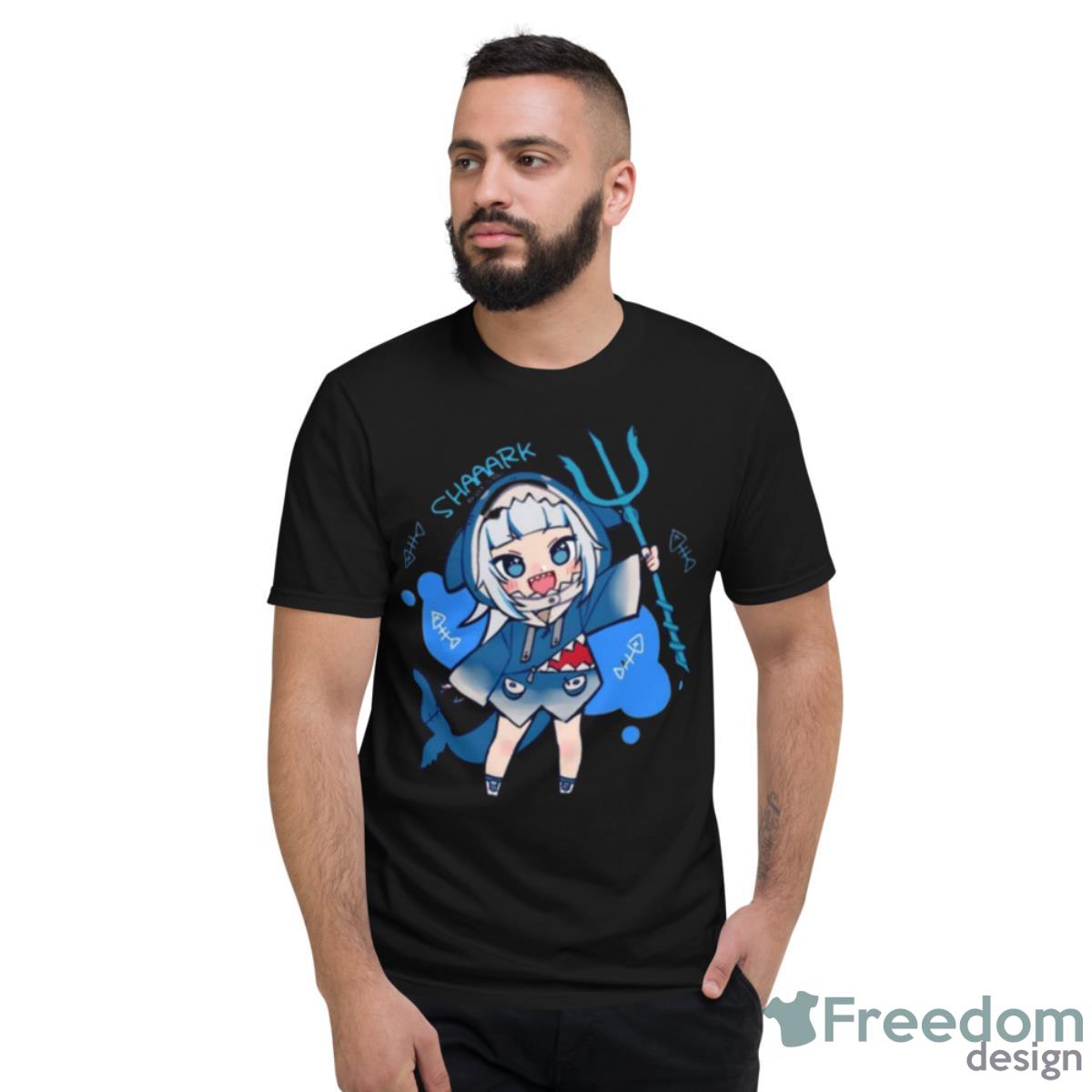 Chibi Version Gawr Gura Hololive Shirt - Short Sleeve T-Shirt