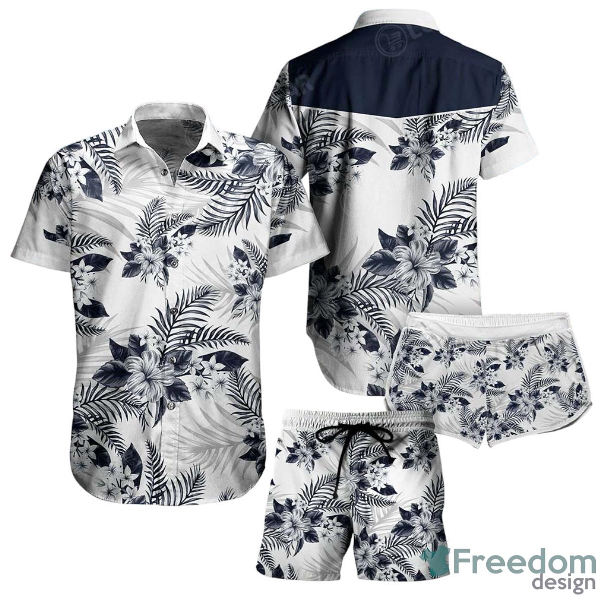 Chicago Bears NFL Hawaiian Shirt And Short Tropical Pattern Graphic This Summer For Sports Product Photo 1