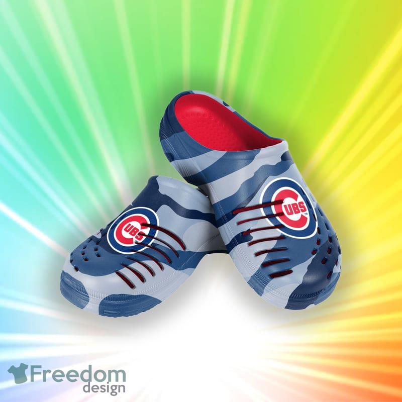 Chicago Cubs MLB For Men And Women Tonal Camo Clog Shoes - Chicago Cubs MLB Mens Tonal Camo Clog_1