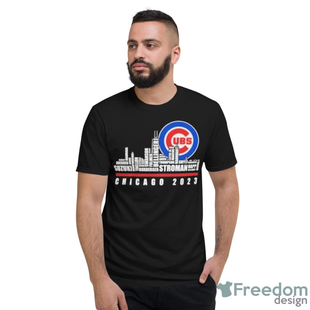 Chicago Cubs Players Chicago 2023 City Shirt - Short Sleeve T-Shirt