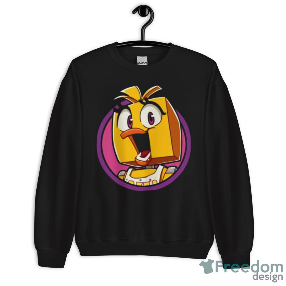 Chicka Five Nights At Freddy’s Cartoon Art shirt - 18000 Unisex Heavy Blend Crewneck Sweatshirt
