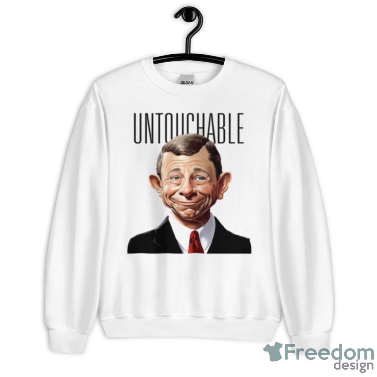 Chief Justice John Roberts Refusing To Speak To The American People Shirt - Unisex Heavy Blend Crewneck Sweatshirt