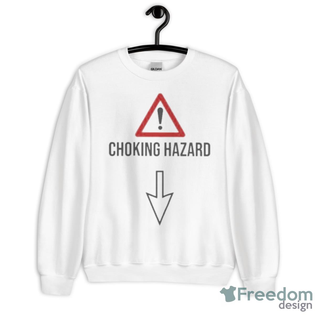 Choking Hazard Shirt - Unisex Heavy Blend Crewneck Sweatshirt