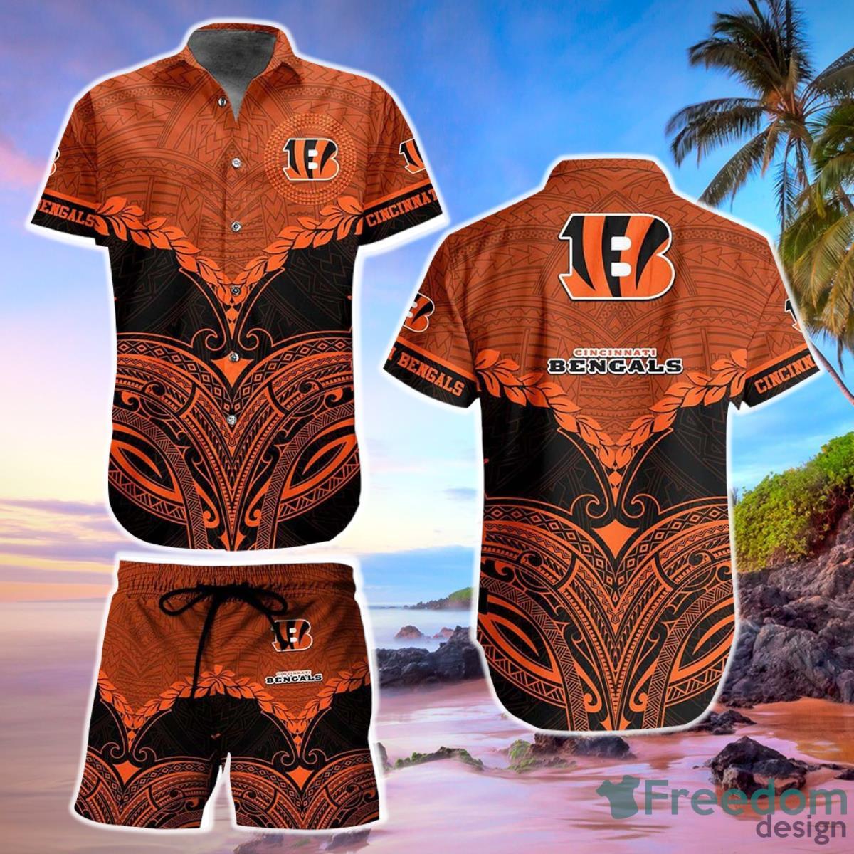 NFL Cincinnati Bengals Tropical Hawaiian Shirt For Men And Women