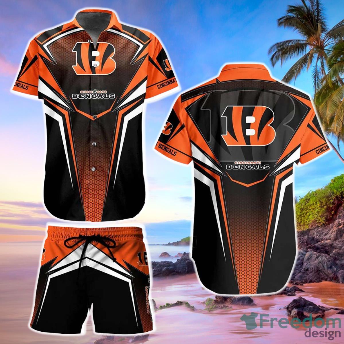 Cincinnati Bengals NFL Team Logo Baby Yoda Hawaiian Shirt - Freedomdesign