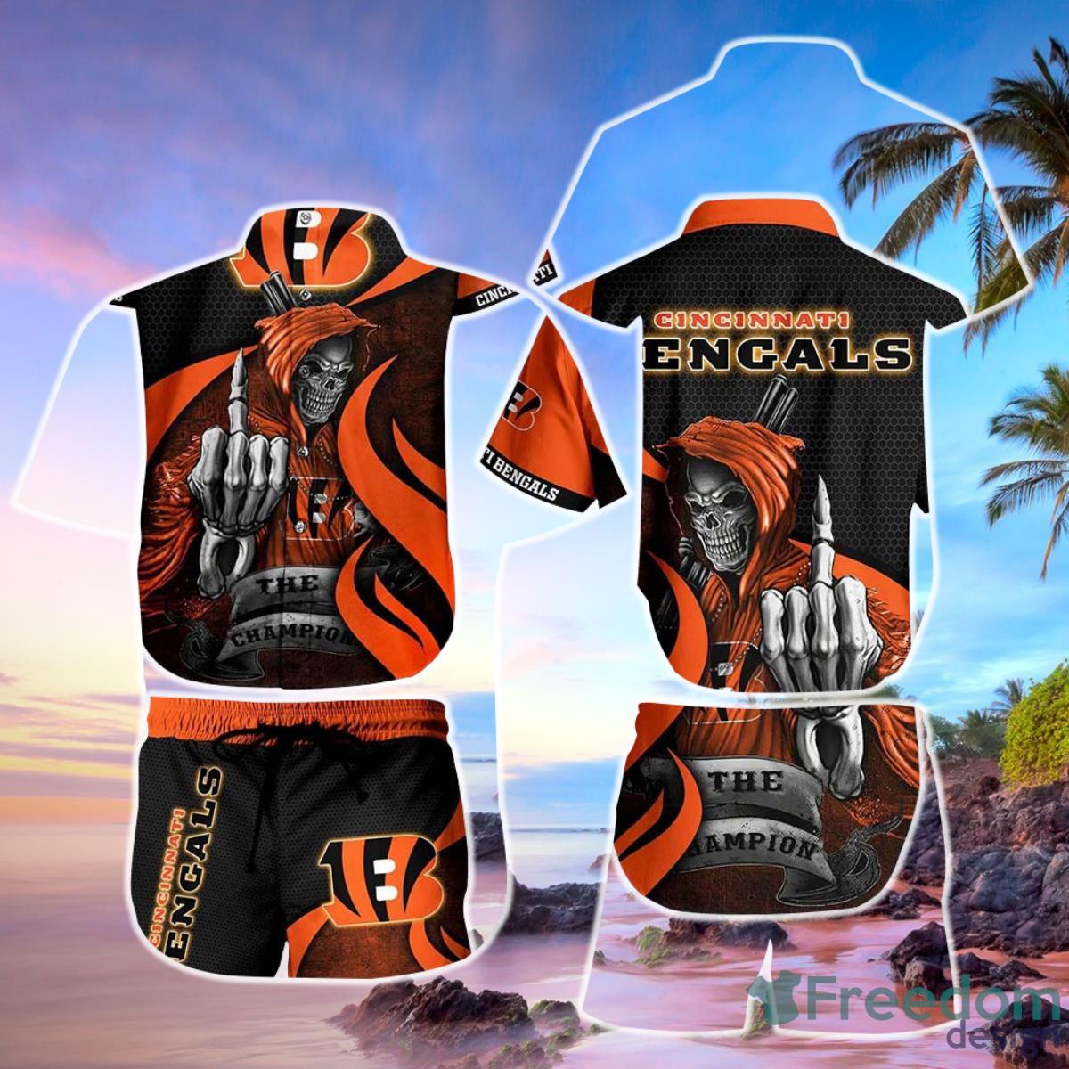 NFL Cincinnati Bengals Tropical Hawaiian Shirt For Men And Women