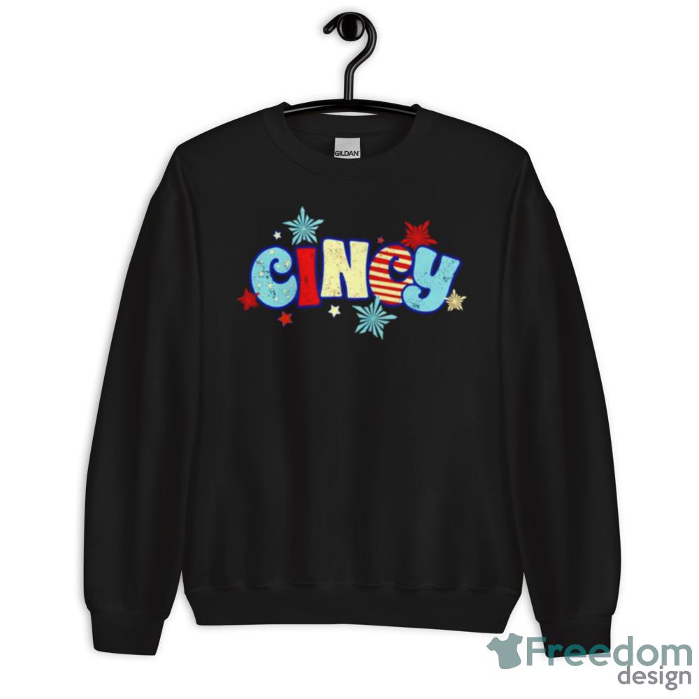 Cincy star burst Black Shirt - 18000 Unisex Heavy Blend Crewneck Sweatshirt Cincy star burst Black Shirt - 18000 Unisex Heavy Blend Crewneck Sweatshirt