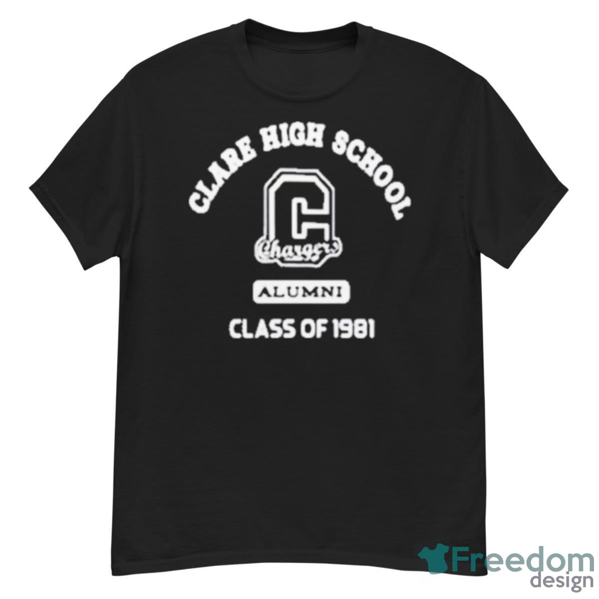 Clare High School Charger Alumni Class Of 1981 Shirt - G500 Men’s Classic T-Shirt