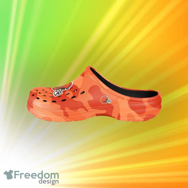 Cleveland Browns NFL For Men And Women Tonal Camo Clog Shoes - Cleveland Browns NFL Mens Tonal Camo Clog_2