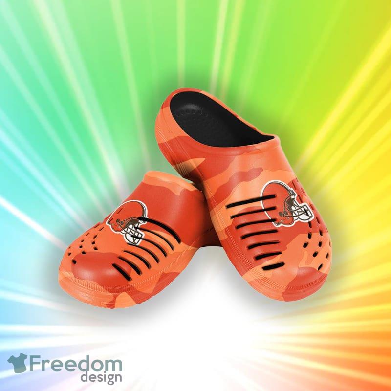 Cleveland Browns NFL For Men And Women Tonal Camo Clog Shoes - Cleveland Browns NFL Mens Tonal Camo Clog_1