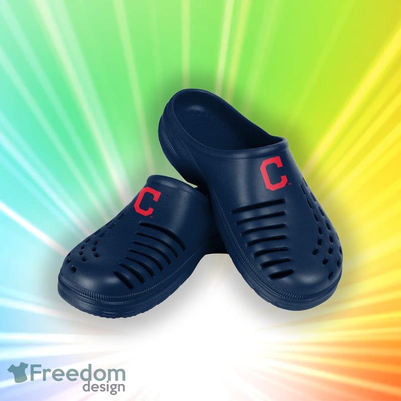 Cleveland Guardians MLB For Men And Women Solid Clog Shoes - Cleveland Guardians MLB Mens Solid Clog_1