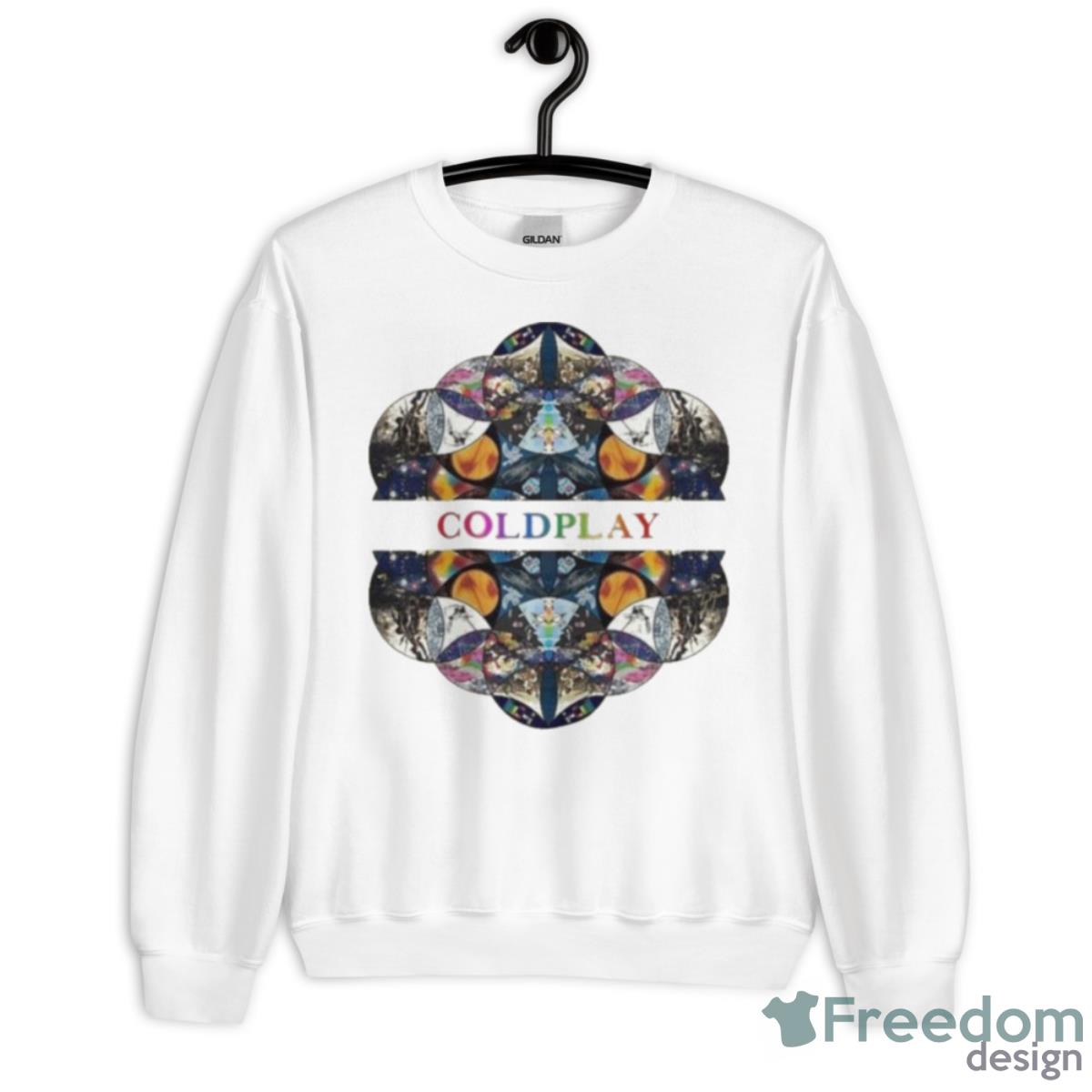 Coldplay World Tour 2023 Music Of The Spheres Shirt - Unisex Heavy Blend Crewneck Sweatshirt