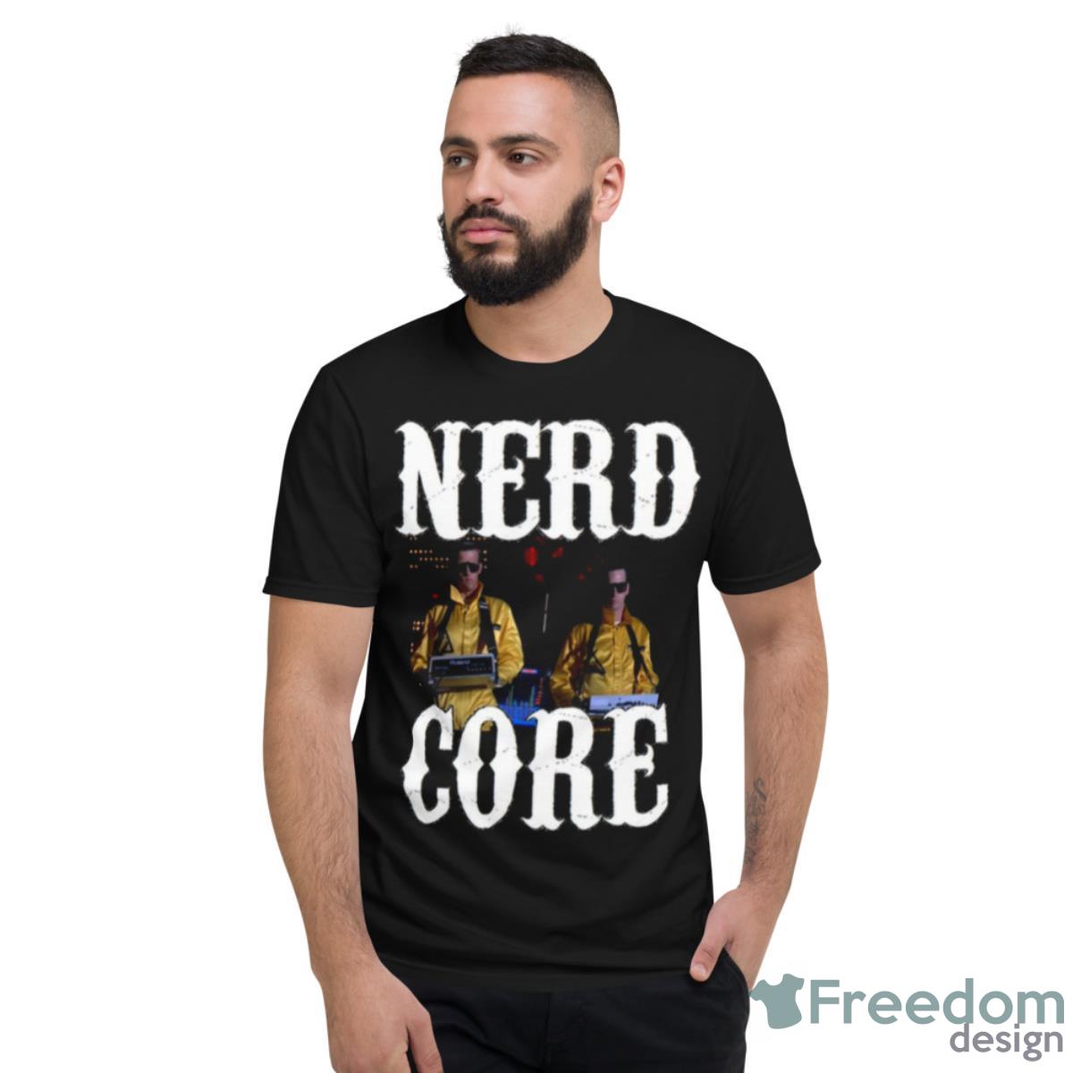 Collage Design Revenge Of The Nerdcore Shirt - Short Sleeve T-Shirt