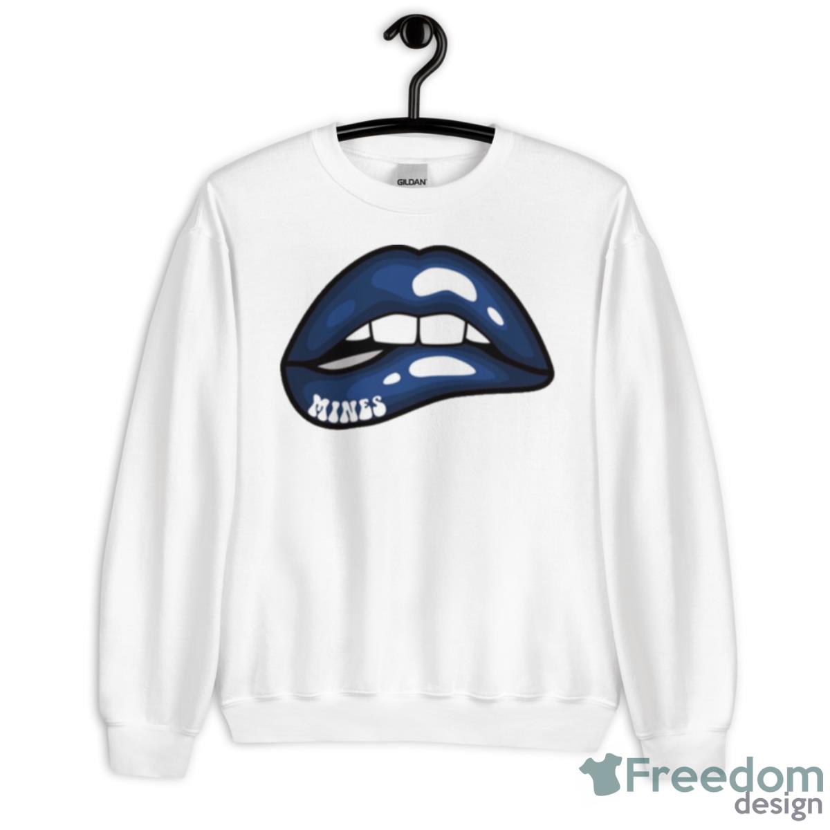 Colorado School Of Mines Lips Shirt - Unisex Heavy Blend Crewneck Sweatshirt