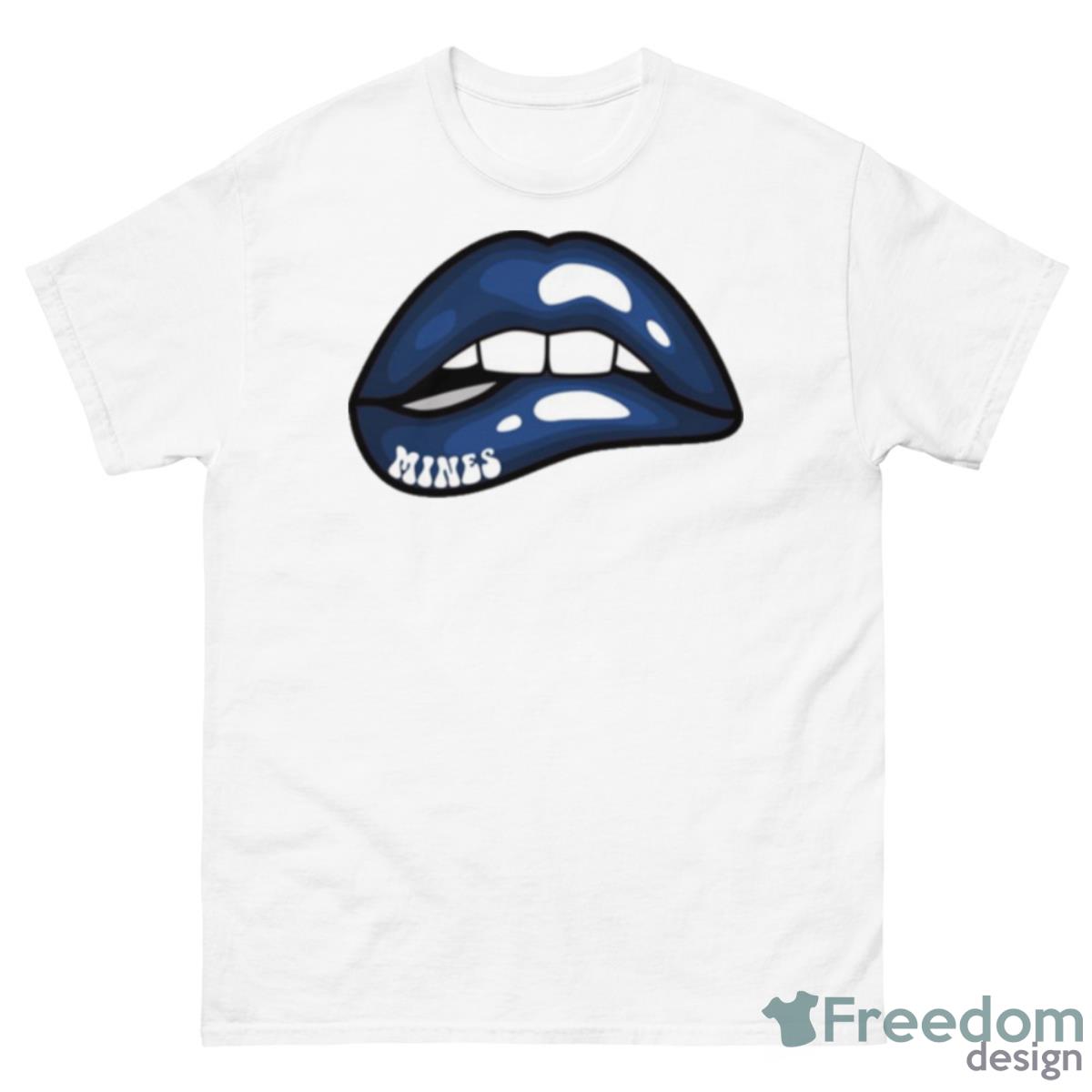 Colorado School Of Mines Lips Shirt - 500 Men’s Classic Tee Gildan