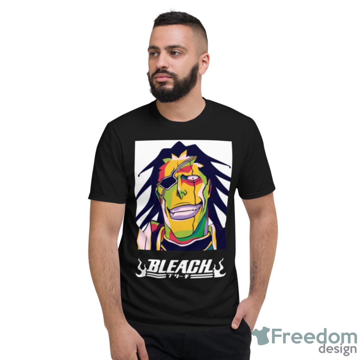 Colorful Kenpachi Anime Bleach shirt - Short Sleeve T-Shirt