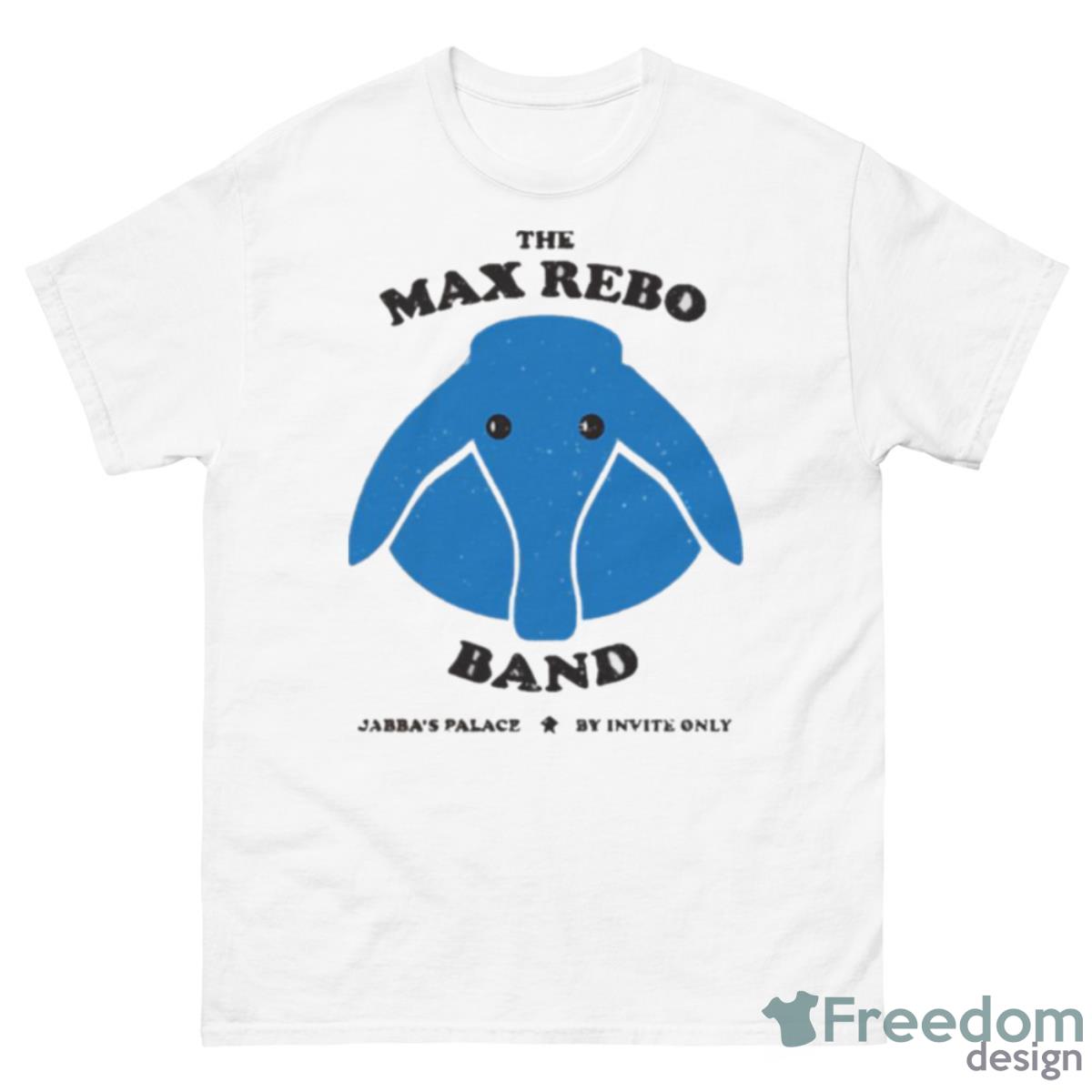 Concert Design The Max Rebo Band Shirt - 500 Men’s Classic Tee Gildan