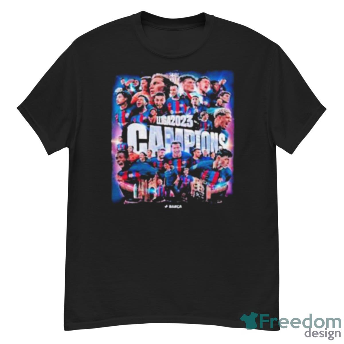 Congratulations To Barcelona Are La Liga 2023 Champions Shirt - G500 Men’s Classic T-Shirt