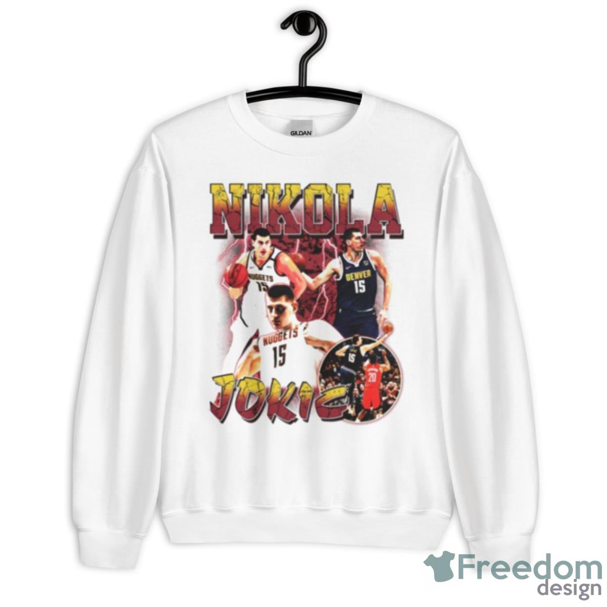 Cool Nikola Jokic Basketball Mvp Shirt - Unisex Heavy Blend Crewneck Sweatshirt