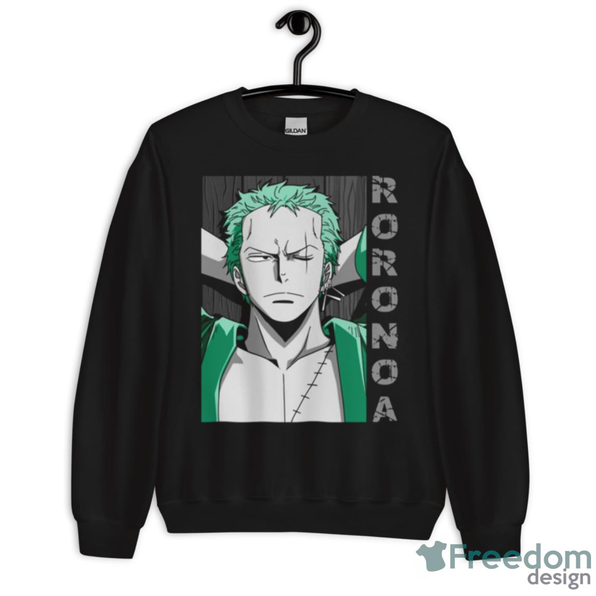 Coolest Man In One Piece Zoro Roronoa Vintage Artwork Shirt - Unisex Crewneck Sweatshirt Coolest Man In One Piece Zoro Roronoa Vintage Artwork Shirt - Unisex Crewneck Sweatshirt