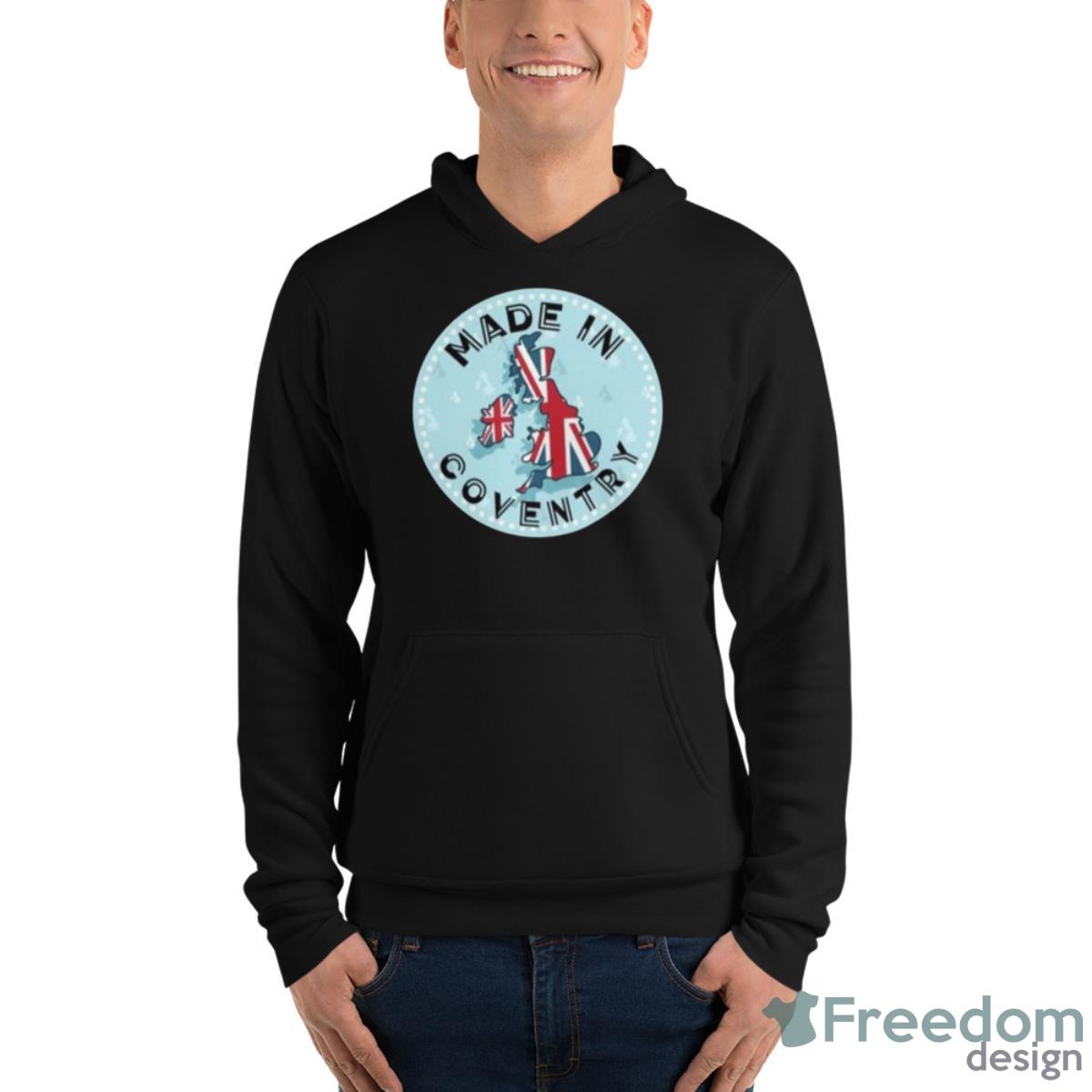 Coventry England Love The Uk Shirt image Coventry England Love The Uk Shirt - Unisex Fleece Pullover Hoodie