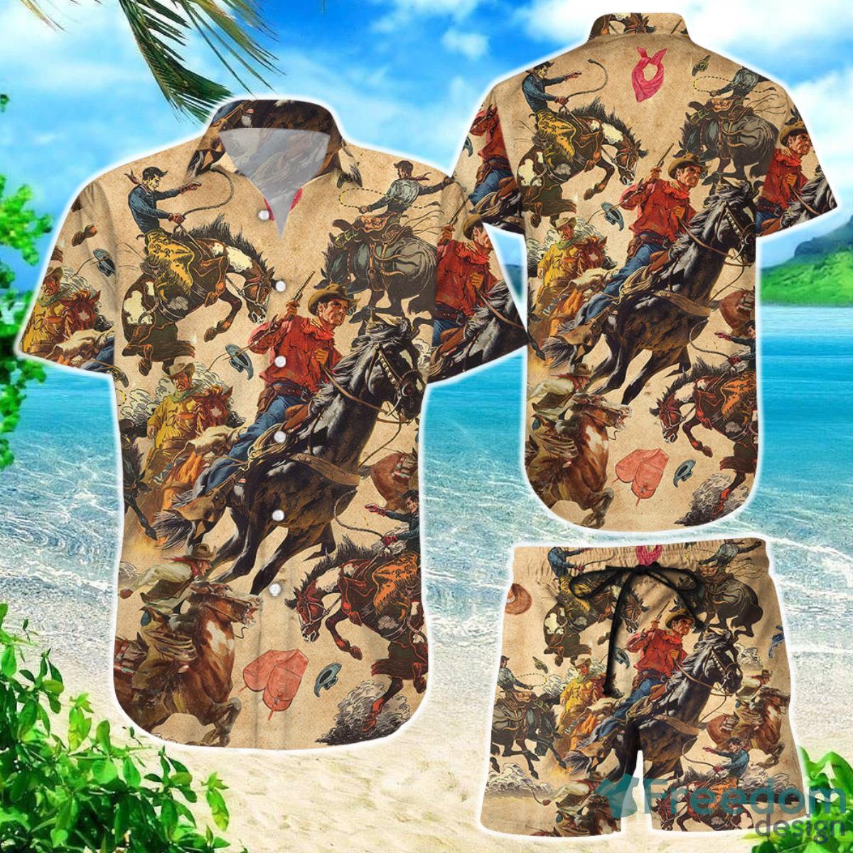 Cowboy Hawaiian Shirt Cowboy Up When Life Gets Tough Spirit Hawaii Shirt Best Beach Gifts Product Photo 1