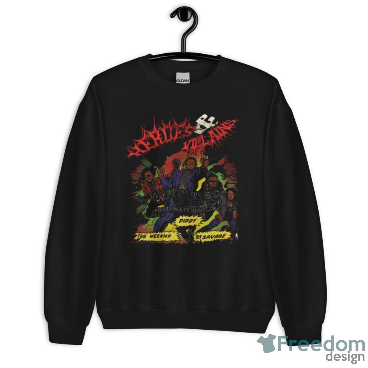 Creepin Remix Comic Metro Boomin Fan Gifts T Shirt - Unisex Crewneck Sweatshirt Creepin Remix Comic Metro Boomin Fan Gifts T Shirt - Unisex Crewneck Sweatshirt