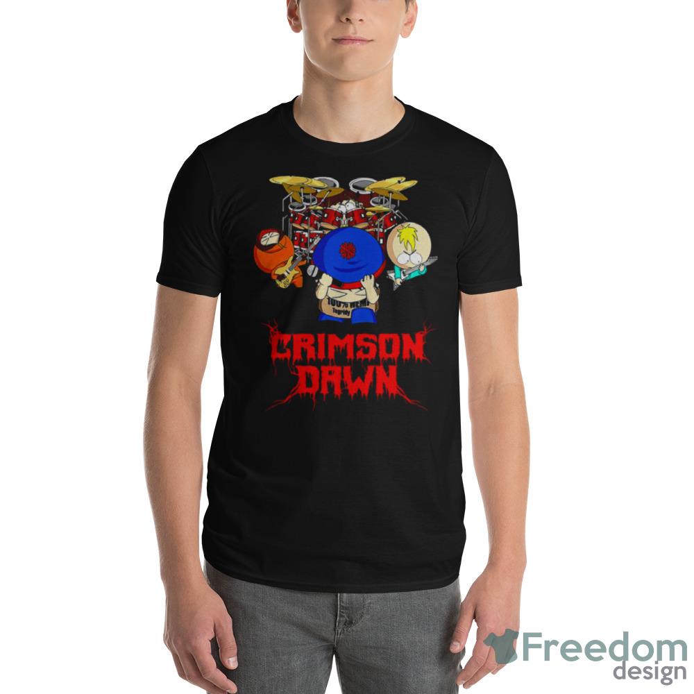 Crimson Dawn Southpark Rock Band Shirt - Womens Flowy Racerback Tank Crimson Dawn Southpark Rock Band Shirt - Womens Flowy Racerback Tank