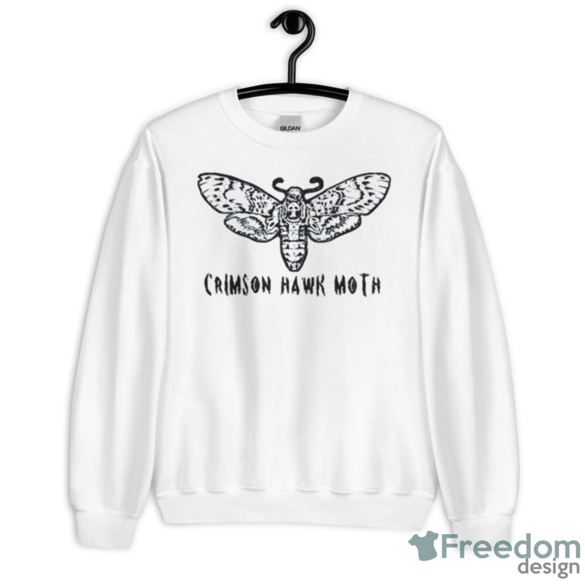 Crimson Hawk Moth Bravest Warriors Shirt - Unisex Heavy Blend Crewneck Sweatshirt